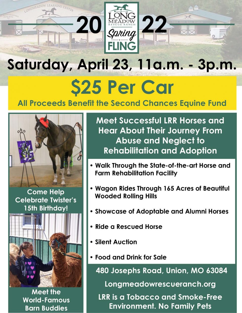 Spring Fling | Longmeadow Rescue Ranch